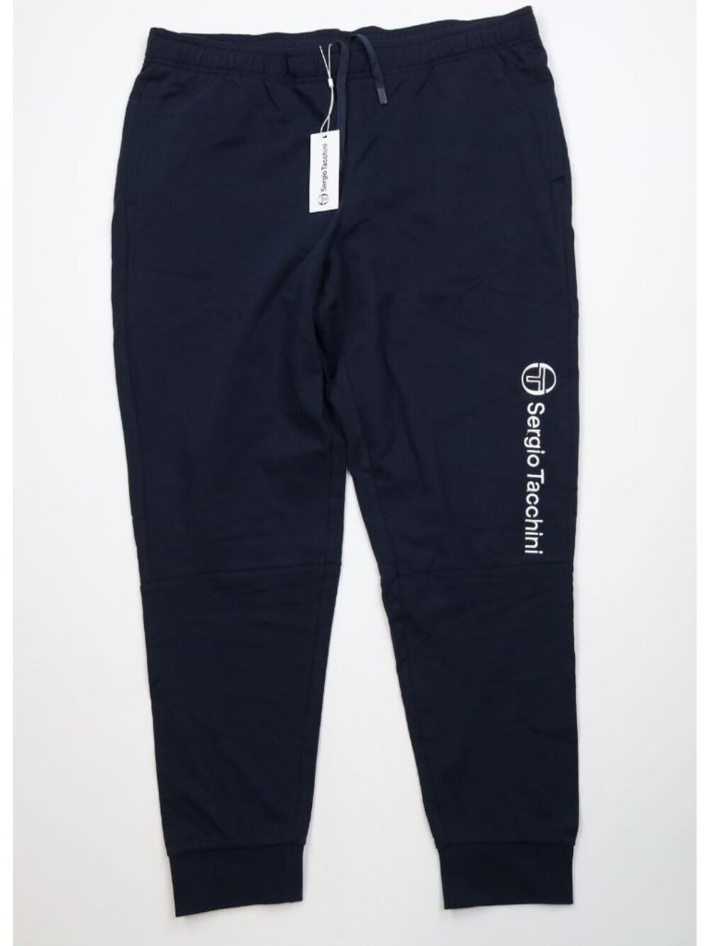 Deadstock Vintage Sergio Tacchini Mens 2XL Spell Out Sweatpants Joggers Pants